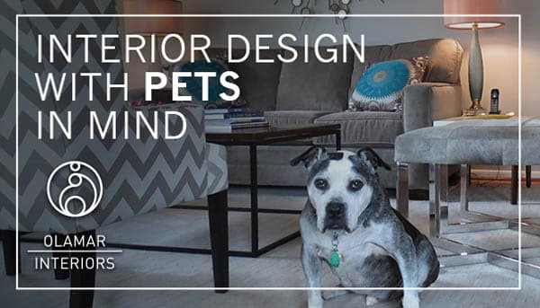 Designing with your Four-legged Family Members in Mind